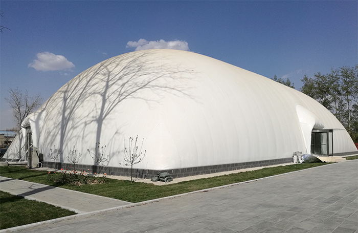 充氣膜建筑要是破損，容易修復嗎？