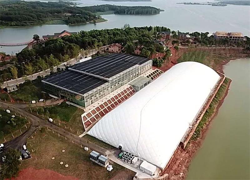 氣膜建筑走進(jìn)煤場(chǎng)，開辟建筑界新天地