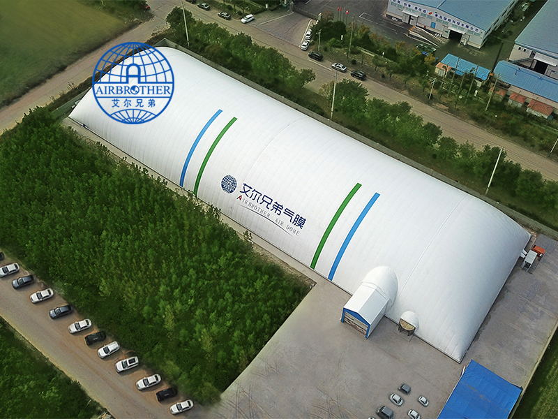 電廠儲煤場封閉建筑用氣膜做可以嗎？
