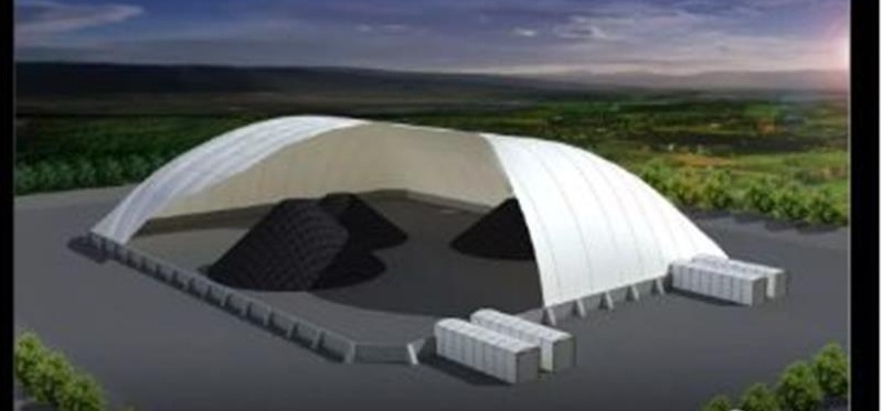 氣膜全封閉煤場究竟是什么樣的建筑？