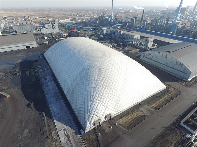 氣膜全封閉儲煤棚