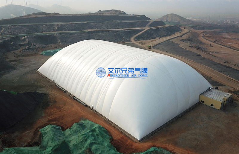 2萬平左右氣膜煤棚每日運行費用多少錢？