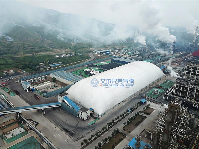 當(dāng)環(huán)境與經(jīng)濟(jì)發(fā)展“碰撞”，全封閉氣膜煤場給出“暖心”回答