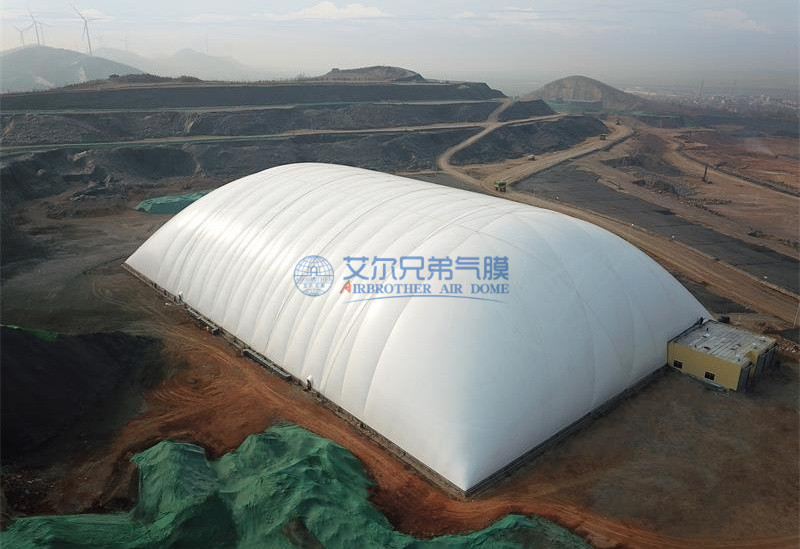 對于廢物及廢水中的氣體進(jìn)行管控，氣膜建筑給我們提供了新的思路