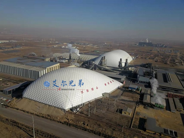 氣膜建筑用實(shí)際行動(dòng)緩和了露天煤場(chǎng)和環(huán)境的關(guān)系