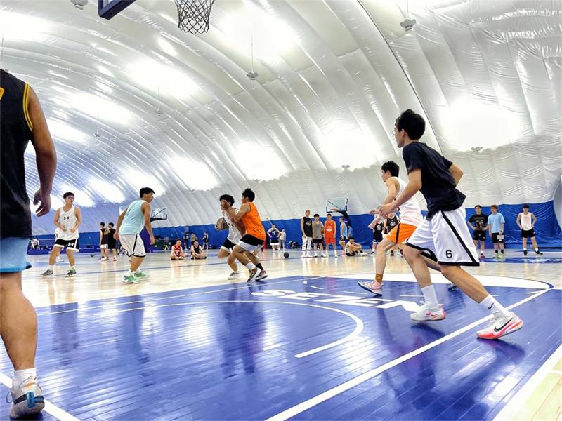 杭州充氣球場，氣膜結構運動場館
