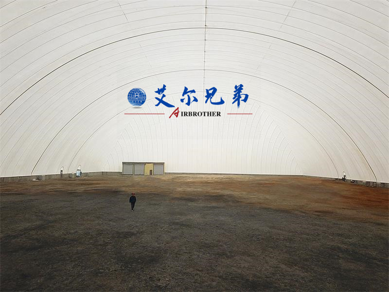 氣膜建筑“穩(wěn)住”煤場(chǎng)粉塵，促可持續(xù)發(fā)展