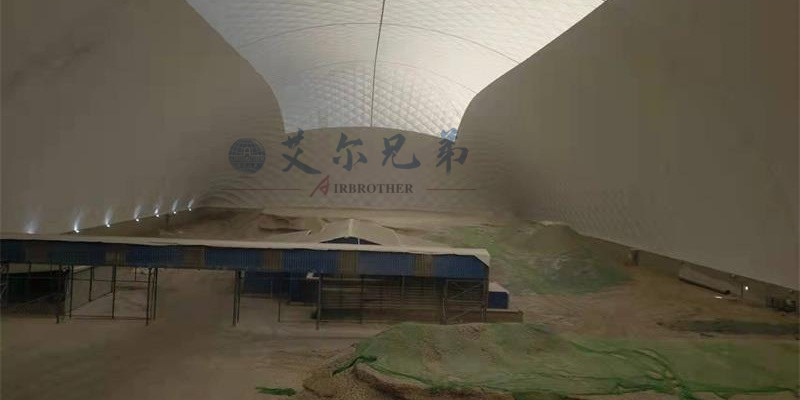 氣膜封閉工程，儲煤場封閉煤庫應用